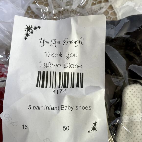 Lot of 5 pair Baby Shoes Minnie Mouse, Stepping Stones, Teeny toes CHP Plus - Picture 12 of 12